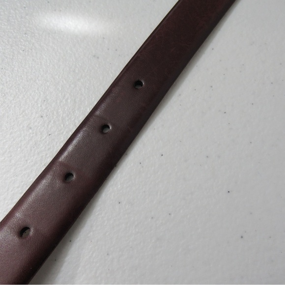 Christian Dior Vintage Split Leather Brown Belt - Picture 12 of 17